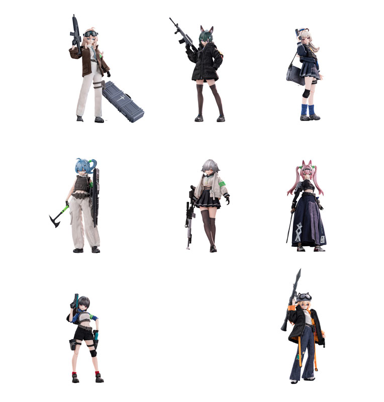 NEO EDEN TOYS 黒鉄休止符シリーズ トレーディングドール