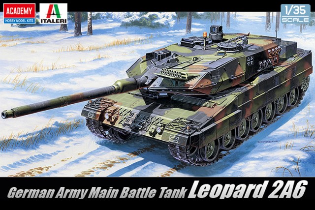13282 アカデミー 1/35 ドイツ連邦陸軍 レオパルト2A6