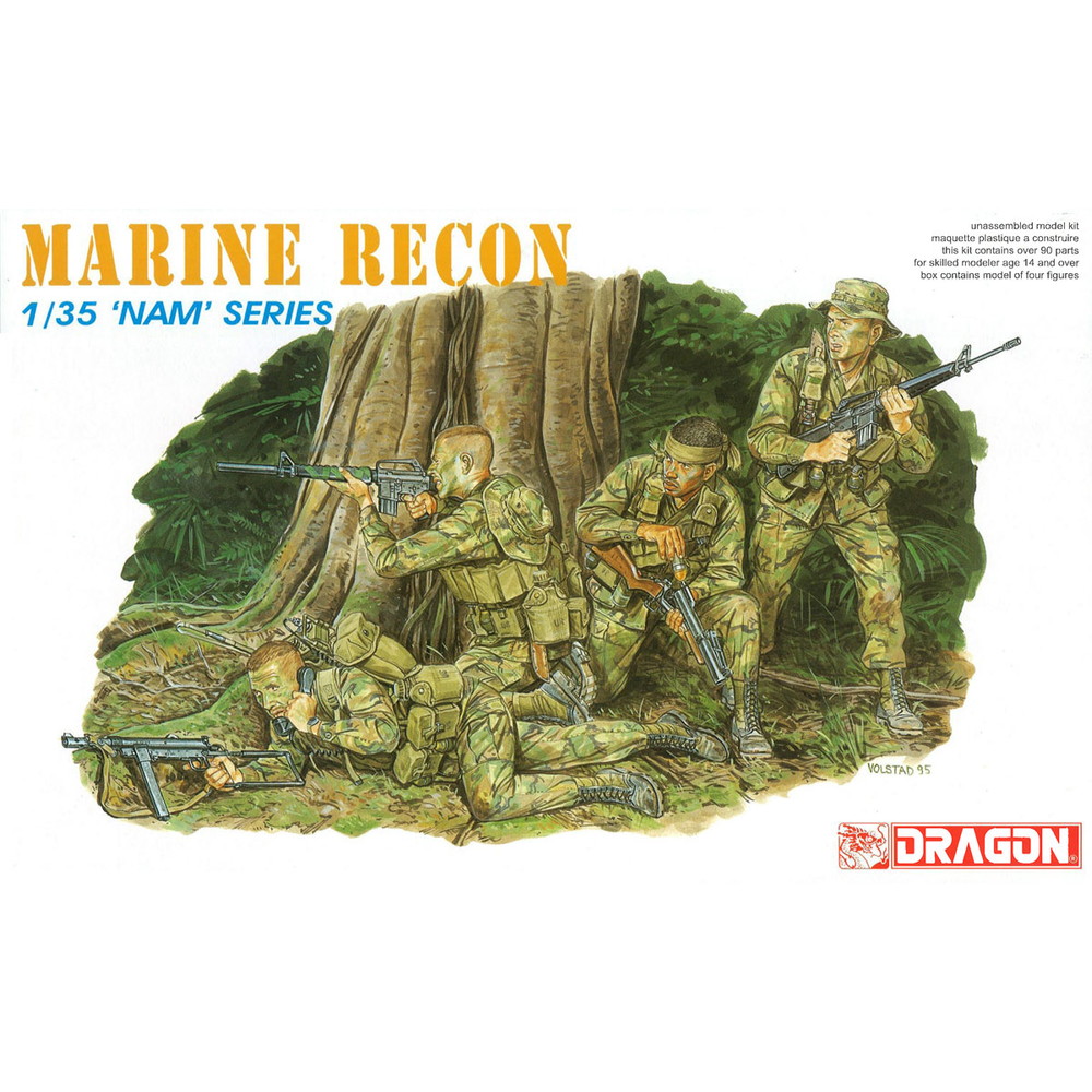 DR3303 ドラゴン ベトナム戦争 米海軍 特殊部隊LRRP (3303)