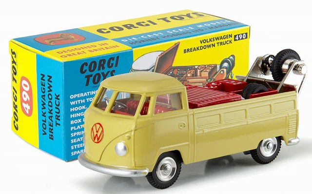 CG54321038 CORGI 1/47 #490 フォルクスワーゲン レッカー車