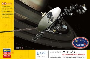 SP635 1/48 無人宇宙探査機 ボイジャー w/ミッションエンブレムワッペン