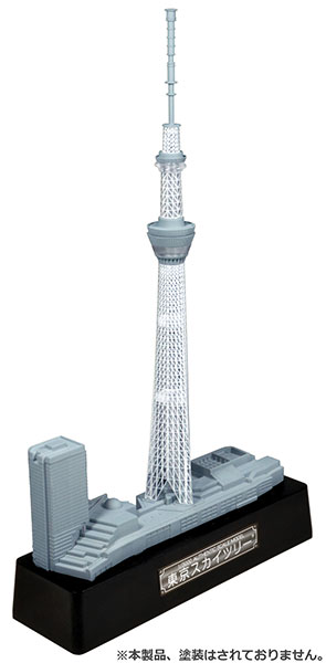 かんたんプラモデル 1/3000 東京スカイツリー(再販)