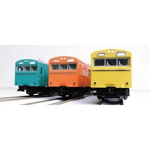 10-1744D 103系<カナリア>中間車3両セット