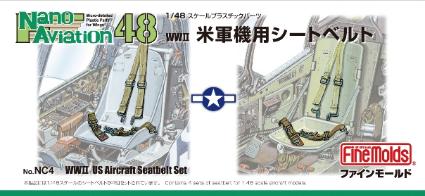 NC04 1/48 WWⅡ 米軍機用シートベルト