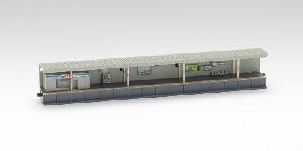 4287 対向式ホーム(都市型)コンビニエンスストア・照明付延長部