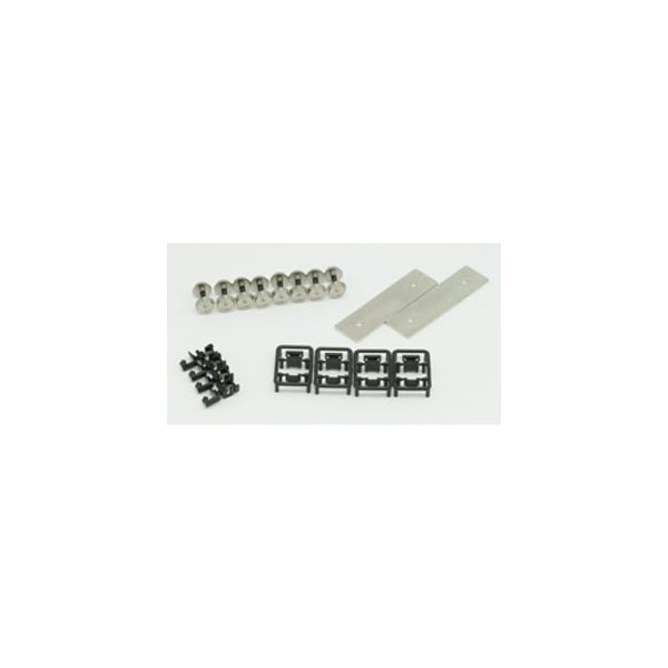 244011 鉄道コレクション走行用パーツセット (車輪径6mm2両分:クロ) TT-05