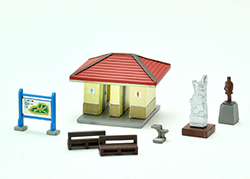 313748 情景小物013-4 駅前・公園B4