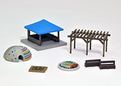 313755 情景小物014-4 駅前・公園C4