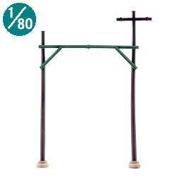 315575 情景小物80 架線柱A