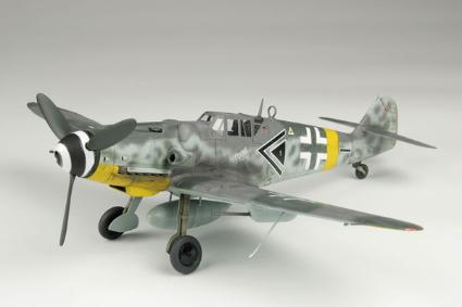 AE-33 プラッツ 1/48 WW.II ドイツ空軍 メッサーシュミット Bf-109 G-6 第52戦闘航空団