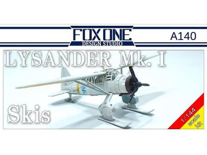 FXNA140フォックスワンデザイン1/144ウェストランド ライサンダー Mk.I スキー装備