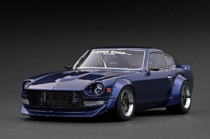 IG3116 IGモデル 1/18 Nissan Fairlady Z (S30) STAR ROAD Blue