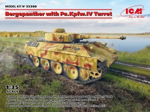 35360 ICM 1/35 ベルゲパンサー IV号戦車砲塔搭載型