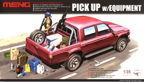 MENVS-002 モンモデル 1/35 ピックアップトラック (軽武装タイプ)