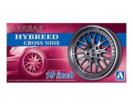 1/24 ザ・チューンドパーツ 101 K-BREAK ハイブリード クロスナイン 19インチ