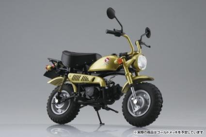 111673 1/12 完成品バイク Honda モンキー・リミテッド モンキーゴールド
