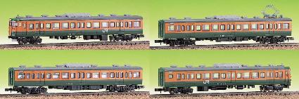 414 Eキット JR113(115)系 量産冷房車 4両編成セット