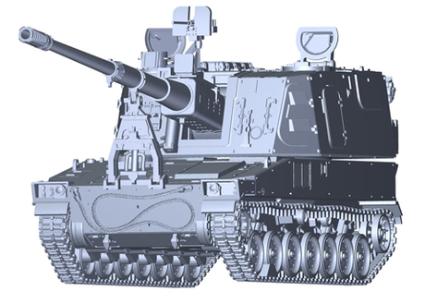 72M-11 1/72 陸上自衛隊 99式自走155mm榴弾砲