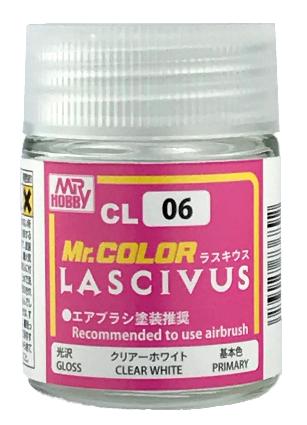 CL06 Mr.カラ- LASCIVUS クリアーホワイト(18ml)