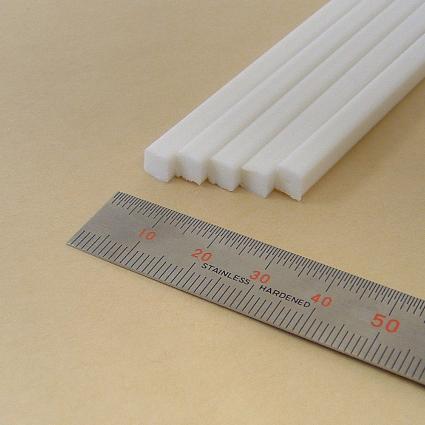 400349 (タケダ)スチロール角棒5mm40-0034