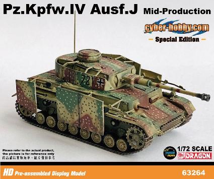 DRR63263 ドラゴン 1/72 WW.II ドイツ軍 IV号戦車J型 中期生産型 第15装甲擲弾兵師団 第115戦車大隊 ベルギ-1944