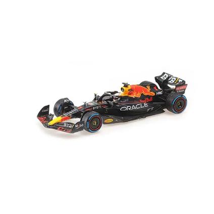 417220701 ミニチャンプス 1/43 オラクル レッド ブル レーシング RB18 マックス・フェルスタッペン モナコGP 2022 3位入賞 レインタイヤ仕様