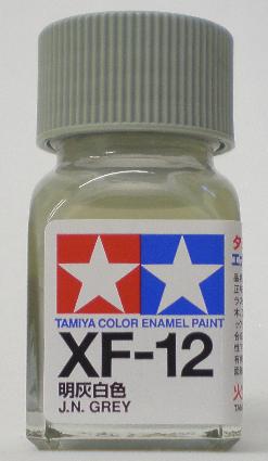 エナメル XF012 明灰白色(J.N.グレー)
