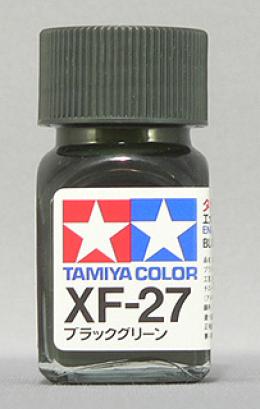 エナメル XF027 ブラックグリーン