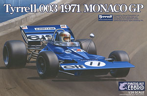 20007 1/20 タイレル 003 モナコ GP 1971