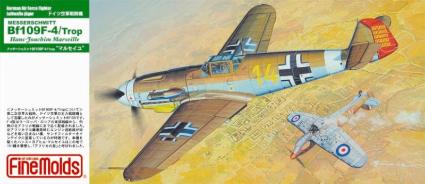 FL5 1/72 メッサーシュミット Bf109 F-4 / Trop「マルセイユ」