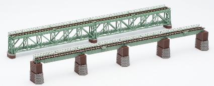 3270 上路式鉄橋セット(緑)