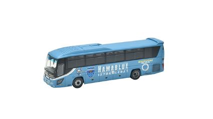 313236 ザ・バスコレクション 横浜FCラッピングバス「HAMABLUE号」