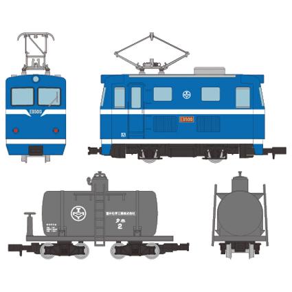 315483 鉄道コレクション ナローゲージ80 猫屋線直通用路面電気機関車+タンク貨車 2両セット