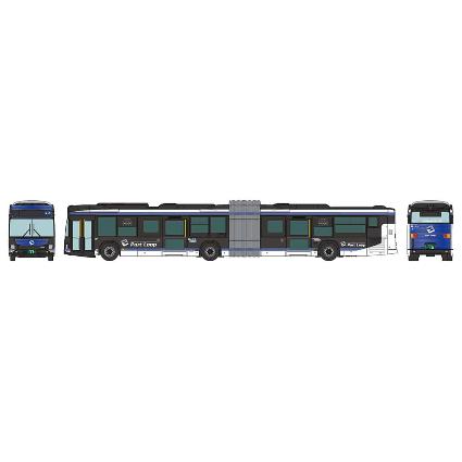 316541 ザ・バスコレクション 神姫バス Port Loop 連節バス