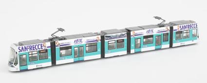 316602 鉄道コレクション 広島電鉄5100形5108号サンフレッチェ電車(2021シーズン)