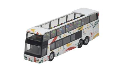 321811 ザ・バスコレクション東急トランセ 三菱ふそうエアロキングオープントップバス(東急グループ創立100周年記念ラッピング)