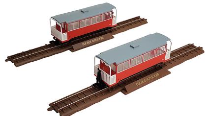 324515 鉄道コレクション ナローゲージ80 想い出の西武鉄道山口線 密閉客車タイプ2両セット