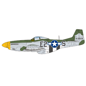 PDR-1 1/144 WW.Ⅱ アメリカ軍 P-51D マスタング(2機セット)
