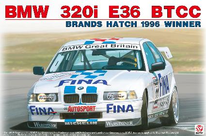 BX24045 BEEMAX 1/24 BMW 320i E36 1996 BTCC ブランズハッチ ウィナー