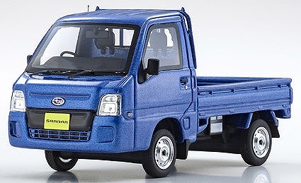 KSR43107BL 京商オリジナル 1/43 スバル サンバー トラック (ブルー)