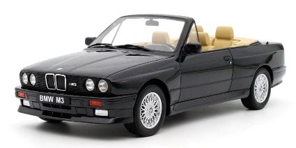 OTM1012 OTTO MOBILE 1/18 BMW M3(E30) コンバーチブル 1989 (ブラック)