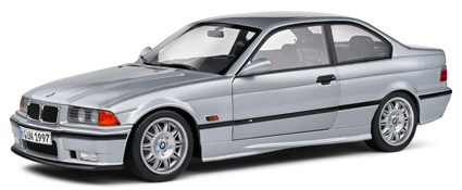 S1803913 SOLIDO 1/18 BMW E36 M3 クーペ 1990 (シルバー)