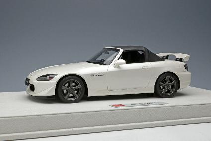 EML114F EIDOLON 1/18 Honda S2000 (AP2) Type-S 2007 プライナムホワイトパール