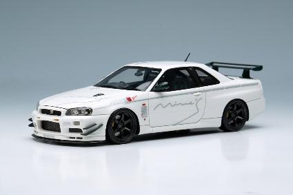 EM760 EIDOLON 1/43 Mine's Skyline GT-R (BNR34) V-spec N1 Tokyo Auto Salon 2024