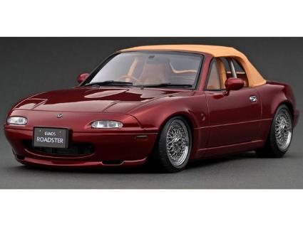 IG3200 IGモデル 1/18 Eunos Roadster (NA) Burgundy