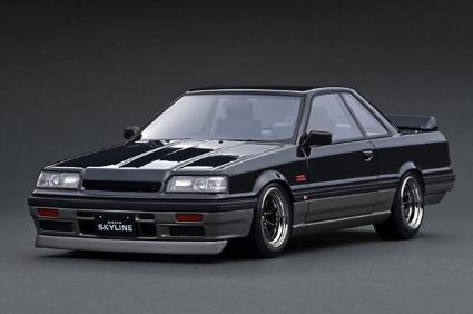 IG3510 IGモデル 1/18 Nissan Skyline GTS-R (R31) Black/Gun Metallic