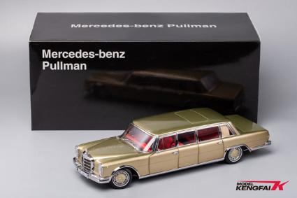 TK-KF029-3 KENGFai 1/18 Mercedes-benz Pullman Pearl Champaign Gold