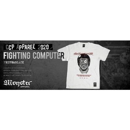 FIGHTING COMPUTER WHITE&BLACK XLサイズ