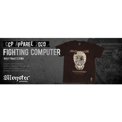 FIGHTING COMPUTER BROWN&SILVER Lサイズ