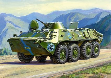 ZV3556 ズベズダ 1/35 ロシア BTR-70兵員輸送車